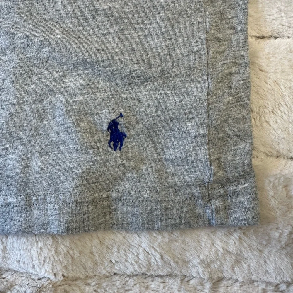 Polo by Ralph Lauren Light Gray Crew Neck Tee